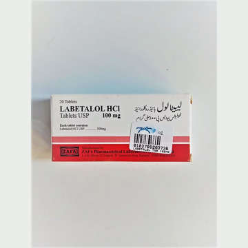 Picture of Labetalol Hcl 100mg Tab 10x2s