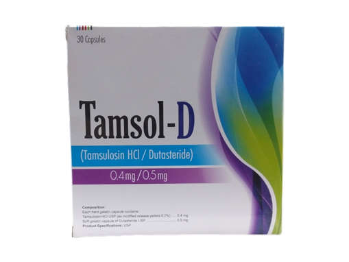 Picture of Tamsol D 0.4mg/0.5mg Caps 30x1s