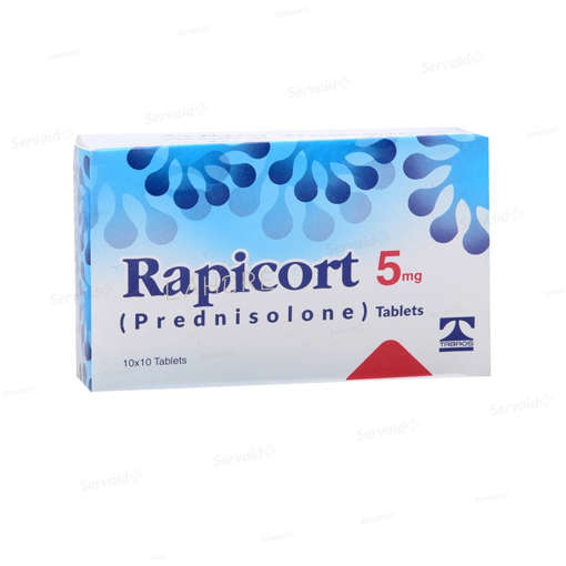 Picture of Rapicort 5mg Tab 10x10s