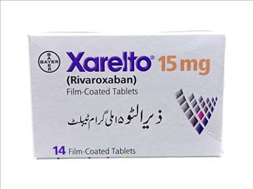 Picture of Xarelto 15mg Tab 14x1s