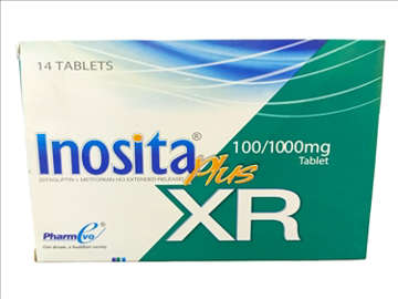 Picture of Inosita Plus Xr 100/1000mg 7x2s