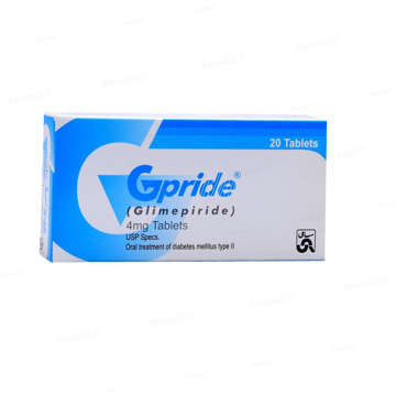 Picture of Gpride 4mg Tab 30x1s