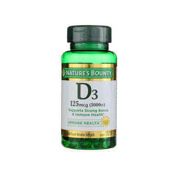 Picture of Nb D3 5000iu Softgels 150s