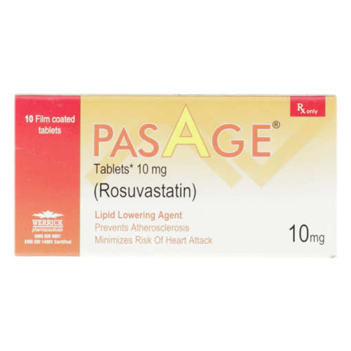 Picture of Pasage 10mg Tab 10x1s