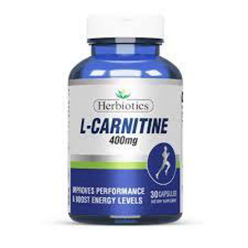 Picture of Herbiotics L Carnitine 400mg Cap 30x1s