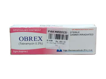 Picture of Obrex Eye Ointment 0.3% 5g