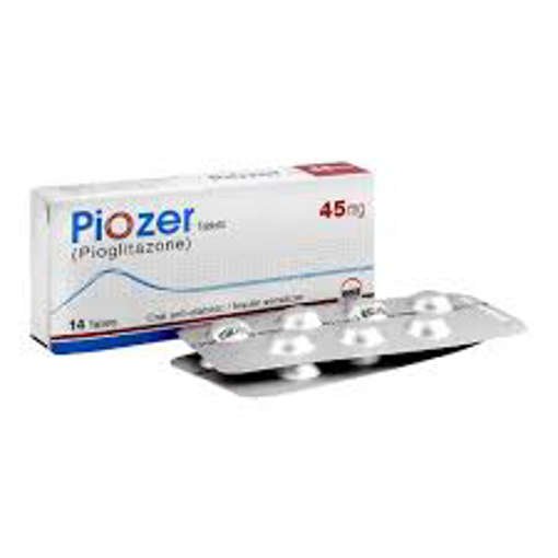 Picture of Piozer 45mg Tab 14x1s