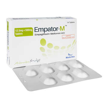 Picture of Empator M 12.5+500mg Tab 14x1s