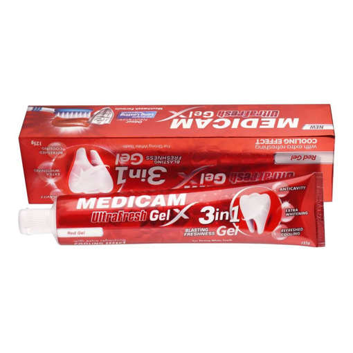 Picture of Medicam Gel 75g 3in1 UltraFresh Red