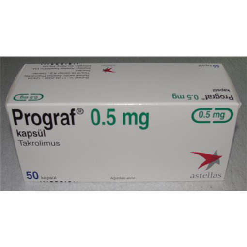 Picture of Prograf 0.5mg Kap 50x1s Imp