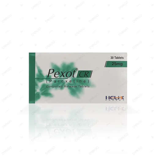 Picture of Pexot Cr 25mg Tab 10x3s