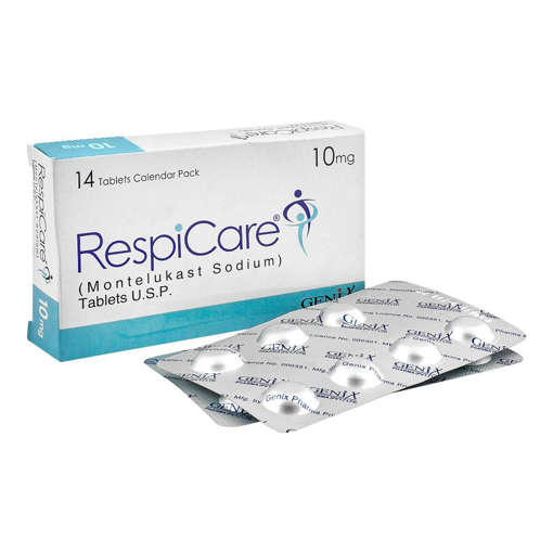Picture of Respicare 10mg Tab 7x2s