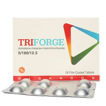 Picture of Triforge 5/160/12.5mg Tab 7x4s