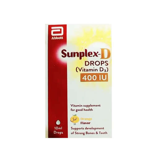 Picture of Sunplex D(Uvi-D) Drops 400iu 10ml