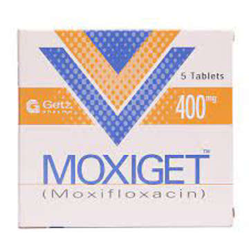 Picture of Moxiget 400mg Tab 1x5s