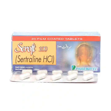 Picture of Seroft 100mg Tab 10x2s