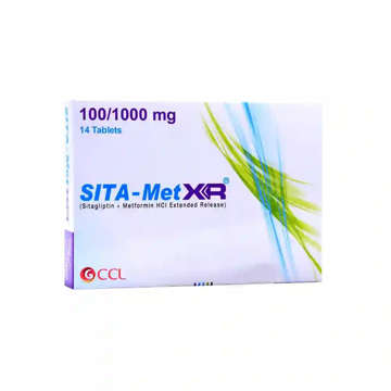 Picture of Sita Met Xr 100mg/1000mg 7x2s