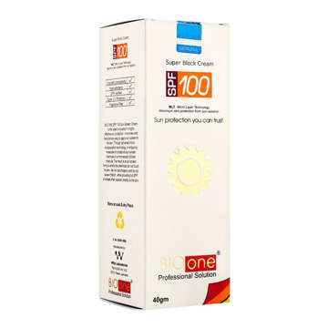 Picture of Bio One Spf 100 Super Block Cream 40g