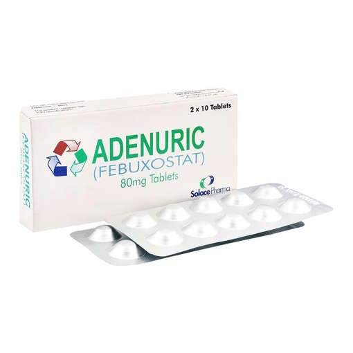 Picture of Adenuric 80mg Tab 10x2s