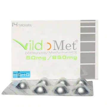 Picture of Vildomet 50/850mg Tab 7x2s