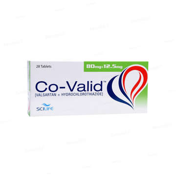 Picture of Co Valid 80/12.5mg Tab 14x2s