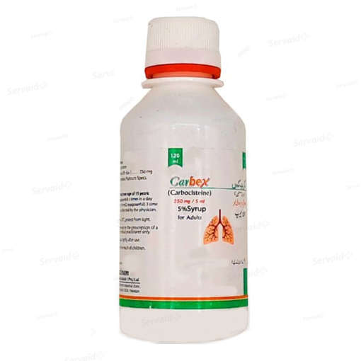 Picture of Carbex 250mg Syp 120ml