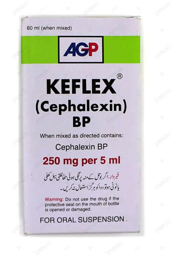 Picture of Keflex 250mg Syp
