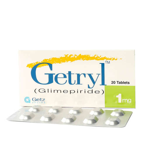 Picture of Getryl 1mg Tab 1s