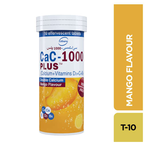 Picture of Cac 1000 Plus Mango Tab 10x1s