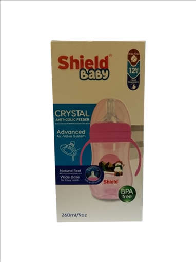 Picture of Shield Crystal Anti Colic Feeder 260ml