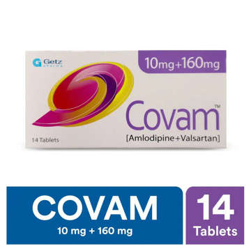 Picture of Covam 10mg+160mg Tab 14x1s