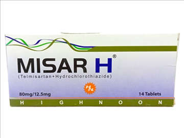 Picture of Misar H 80/12.5mg Tab 20x1s