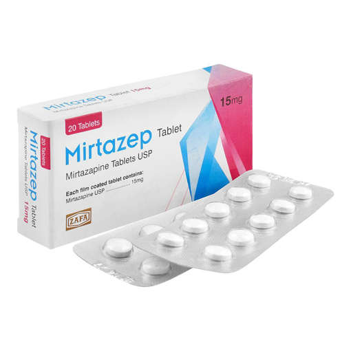 Picture of Mirtazep 15mg Tab 10x2s