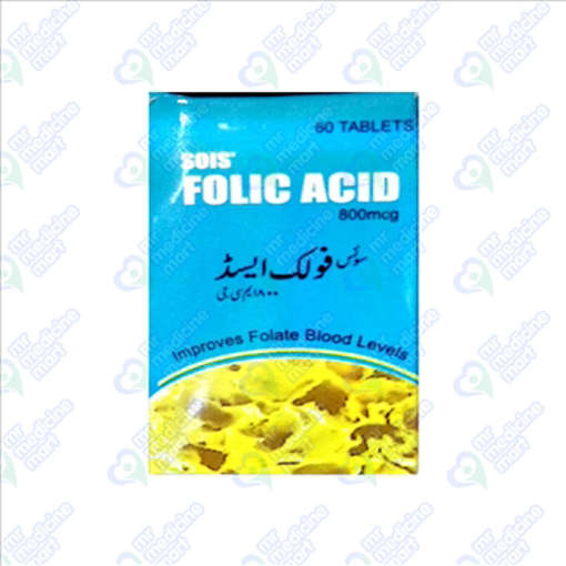 Picture of Folic Acid 5mg Tab 100x1s