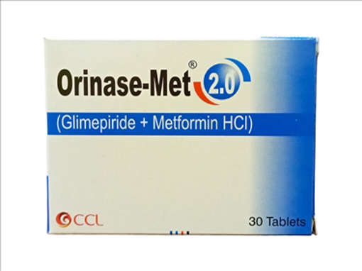 Picture of Orinase Met 2.0 Tab 10x3s