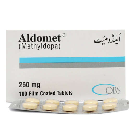 Picture of Aldomet 250mg Tab 10x10s