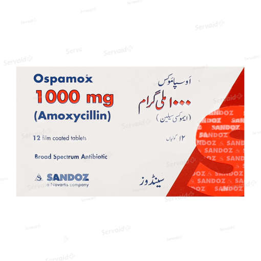 Picture of Ospamox 1000mg Tab 6x2s