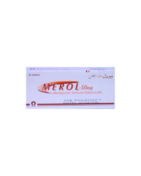 Picture of Merol 50mg Tab 10x3s
