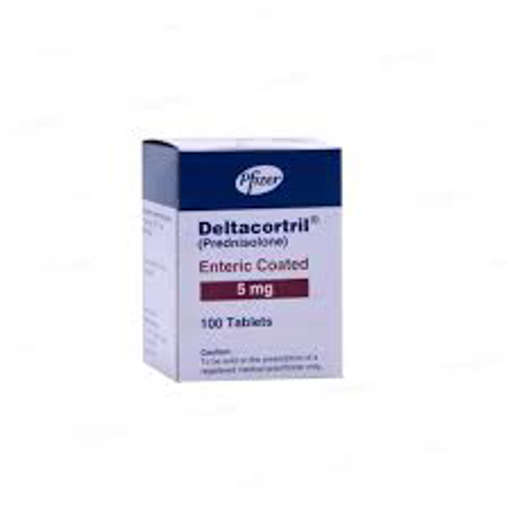 Picture of Deltacortril Enteric Coated 5mg 1x100s