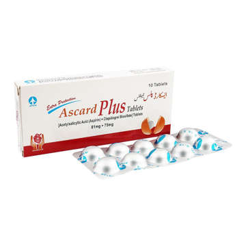Picture of Ascard Plus 75mg Tab 10x1s