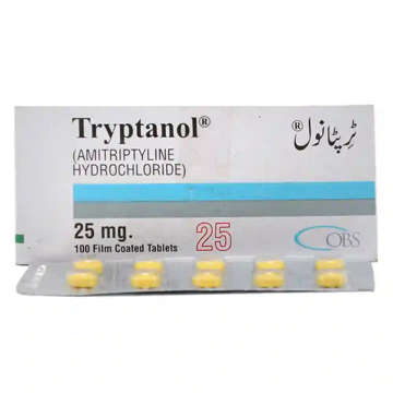 Picture of Tryptanol 25mg Tab 10x10s