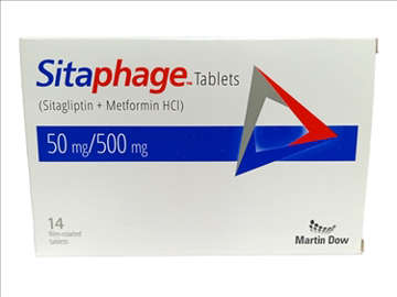 Picture of Sitaphage 50/500mg Tab 7x2s