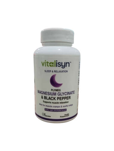 Picture of Vitalisyn Magnesium Glycinate Cap 30xs1 Black Pepper