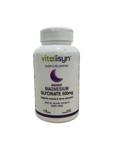 Picture of Vitalisyn Magnesium Glycinate 500mg Tab 30x1s